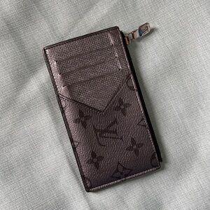 Authentic Louis Vuitton Taigarama Coin Card Holder